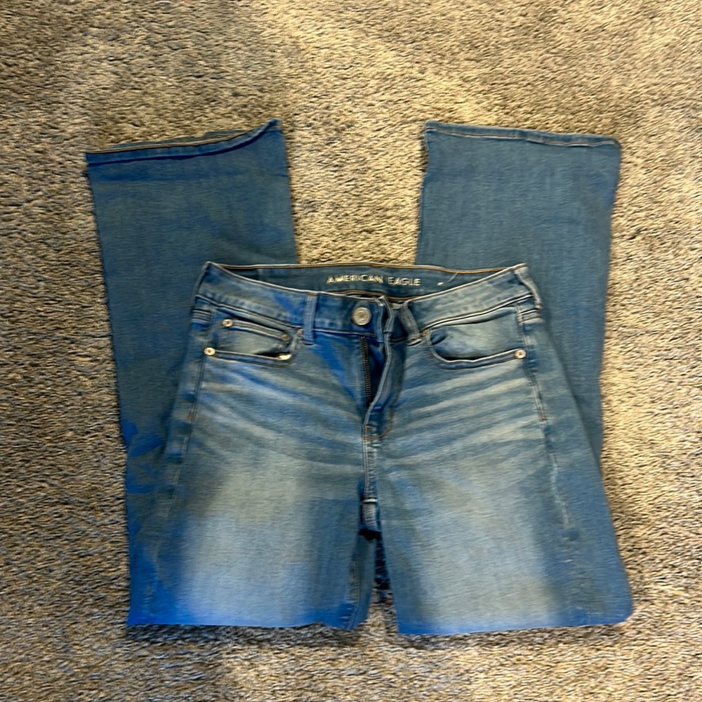 American Eagle next level stretch favorite boyfriend jeans